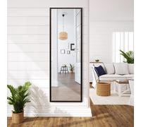 Espejo de pared ajustable , espejo de puerta con ganchos, 2 métodos de instalación, de hierro