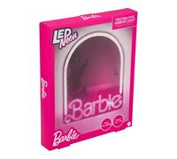 Espejo de Pared con luz LED de neón de Barbie, Decoraciones Oficiales de Mattel para el hogar y la habitación de niñas, Adolescentes, Mujeres, lámpara Rosa alimentada por USB | Paladone