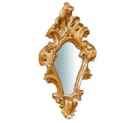 Espejo De Pared De Madera Acabado Hoja De Oro Antiguo L20xPR3xH35 ITALIA