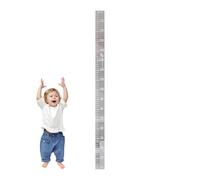 Espejo de pared genérico con tabla de crecimiento | Adhesivo de pared para seguimiento de tamaño, espejo de tabla de crecimiento con fijación en la pared, para sala de estar y dormitorio de baño