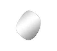 Espejo de pared home esprit blanco metal espejo moderno 56 x 2,5 x 69,5 cm