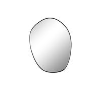 Espejo de pared home esprit negro metal espejo moderno 60 x 2,5 x 78 cm 60 cm