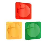 Espejo De Pared Sensorial,Juguetes Interactivos De Estimulación De 3 | Piezas,Espejo De Acrílico Con Burbujas Sensoriales Para Niños | Para Exploración De Emociones Y Estimulación Táctil Para Bamb