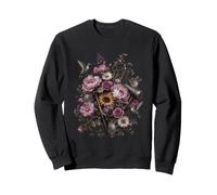 Espejo de peluquería Floral con diseño de colibrí Sudadera
