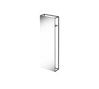 Espejo de pie Bette Q050, 60x190cm, pared posterior roble mocca, Q050-818FH813, Color: Rosa mate