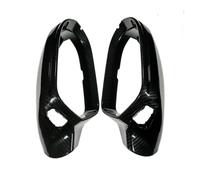 Espejo de repuesto Cubiertas para espejos laterales con apariencia de carbono para A6, S6, C7 4G 2012-2018(Has blind spot holes)
