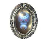 Espejo de respuesta cinética extraña: efecto de sonido horrible, pantalla de visión paranormal | Shift Actived Ghost Frame, espeluznante eco espejo, pieza de partición de ilusión espectral, para el