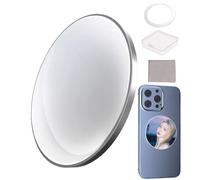 Espejo De Selfie Magnético Para La Cámara Trasera, Espejo Selfie De Teléfono Celular De 2.2 "compatible Para Todos Los Teléfonos Magnéticos Magnet Round Slim Cell Mirror Para Teléfono Inteligente Vlog