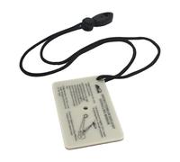 Espejo de señal de supervivencia - Cuerda de silbato de emergencia para camping, senderismo, senderismo, mochileros, accesorios de rescate, orientación, dispositivo de señalización robusto