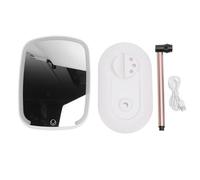 Espejo de tocador de Viaje con Luces 3 Colores USB Recargable Iluminado Espejo de Maquillaje cosmético atenuación Continua 2400 mAh Blanco Rectangular para Viajes Viaje de