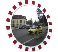 Espejo de tráfico de acero inoxidable Vialux, redondo