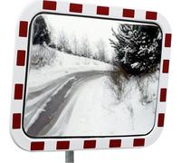 Espejo de tráfico de cristal acrílico Dan-MIRROR, con superficie anticongelante