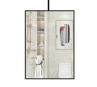 Espejo de Varilla para Colgar Espejo Rectangular montado en el Techo Baño Baño Maquillaje Afeitado 40 cm x 70 cm 50 cm x 70 cm Entrada Sala de Estar Espejo Decorativo (Size : 40cmx70cm)