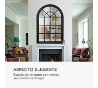 Casa Chic Espejo de ventana francesa Savile Marco de madera 120 x 80 cm