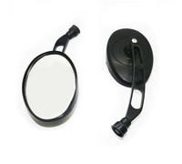 Espejo de visión Espejo Retrovisor Giratorio para Motocicleta para Yamaha MT07, MT09, MT10, FZ1, FZ6, FZ09, FZ8, XSR 700, 900, YZF R125, Tracer 900(Negro)