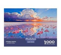 Espejo del Cielo del Salar de Uyuni Puzzle De Madera Impermeable Puzzles De 1000 Piezas Regalos para Adultos Colorido Rompecabezas Juegos Educativos
