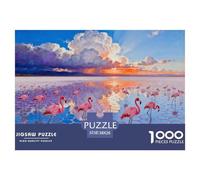 Espejo del Cielo del Salar de Uyuni Puzzle De Madera Impermeable Puzzles De 1000 Piezas Regalos para Adultos Imposible Rompecabezas Juegos Desafiantes