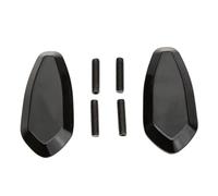 Espejo del Extremo Manillar Moto 2 Uds Espejo De Motocicleta Bloque Tapa Espejo Placas Base Cubierta Y Tornillos Espejos De Motocicleta para YZF R6 2003-2006 Espejos Laterales Ajustables