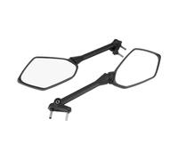 Espejo del Extremo Manillar Moto Espejo Retrovisor Lateral para Motocicleta para Kawasaki para Ninja 650R 2009-2015 Carcasa De ABS Y Espejo De Vidrio Espejos Laterales Ajustables