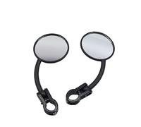 Espejo del Manillar para Moto Espejo Retrovisor De Motocross De 22 Mm Par De Espejos Plegables Con Abrazadera Apto Para Motocicletas Deportivas Duales ATV Motos Cross Retrovisores Moto