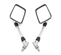 Espejo del Manillar para Moto Espejos Retrovisores Para Motocicleta, 10 Mm ABS Para Manillar Universales Para Motos De Calle Scooters Bicicletas Eléctricas Retrovisores Moto