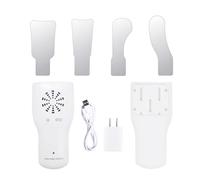 Espejo dental oclusal fotográfico para boca Espejo dental con ventilador de luz Espejo dental con reflector fotográfico intraoral de vidrio chapado Espejo de imágenes antivaho