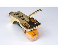 Espejo Dorado revestimiento Carcasa, soporte con at pastilla, aguja para GARRARD DD de 400, GT de 25, DD de 130, SP25, GT 20, GT 35P, dd75, gt25p, GT 250, GT35, DD131, DD132