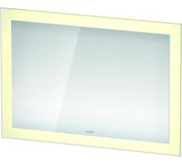 Espejo Duravit White Tulip App con iluminación LED, con calefacción de espejo, 1050x750x50mm, aluminio blanco mate, WT7062000000000