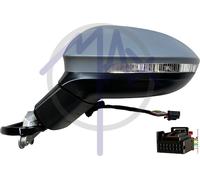 Espejo Elec Cartilla Intermitente Luz Corte Memoria Plazo 11 Pin Para Golf VIII