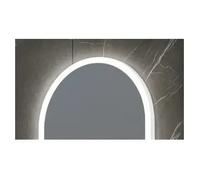 Espejo elíptico con marco acrílico totalmente iluminado con un acabado traslúcido Canadá de LedImex