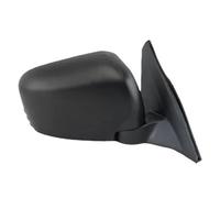 Espejo Exterior Conjunto Espejo Retrovisor Lateral 3 Pines Para Mitsubishi Para Triton L200 2005-2015 Kit Frontal Con Ajuste Eléctrico Reemplazos RHD Retrovisor Lateral(Negro,Izquierda)