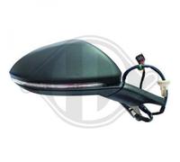 Espejo Exterior Derecho Preparado Con Luz De Giro Para VW GOLF VII Variant