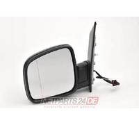 Espejo Exterior Izquierdo, Negro, VW Caddy III Kasten (2KA, 2 KH, 2 CA, 2 CH) 1.4 03/2004 de 55/75 kW/PS, 1390 ccm - VW CADDY III Kasten (2KA, 2 KH, 2 CA, 2 CH) 1.6 04/2004 de 75/102 kW/PS, 1595 ccm - VW CADDY III Kasten (2KA, 2 K