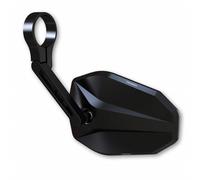Espejo Extremo Del Manillar Universal Aluminio Negro Izquierda Derecho Highsider