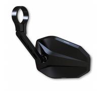 Espejo Extremo Del Manillar Universal Aluminio Negro Izquierda Derecho Highsider