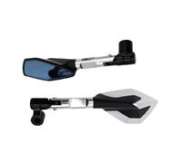Espejo Extremo Manillar Accesorios Universales De Modificación del Reflector del Espejo Retrovisor De Aleación De Aluminio CNC para Vehículo Eléctrico De Motocicleta Espejos Moto(A)