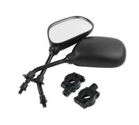 Espejo Extremo Manillar Moto Espejo Retrovisor Ajustable Universal Para Motocicleta Para Scooter ATV QUAD BUGGY Con Soporte Aleación Manillar 7/8 Y 22mm
