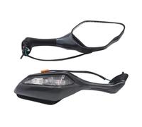 Espejo Extremo Manillar Moto Para CBR1000RR RA 2017-2022 Para CBR1000S1 2017-2019 CBR 1000RR 1000S1 LED Intermitente Espejos Retrovisores Fibra Carbono(A)