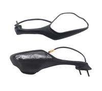 Espejo Extremo Manillar Moto Para CBR1000RR RA 2017-2022 Para CBR1000S1 2017-2019 CBR 1000RR 1000S1 LED Intermitente Espejos Retrovisores Fibra Carbono(B)