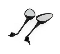 Espejo Extremo Manillar Moto Para Piaggio Para Vespa Sprint 50 125 150 Primavera Izquierda Derecha Para M8 Espejo Retrovisor De Motocicleta Largo/corto(Long black)