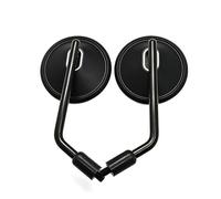 Espejo Extremo Manillar Universal 10mm Ajustable De Aluminio para Bicicleta De Calle Scooter E-Bike Espejo Lateral Accesorios De Motocicleta Espejos De Motocicleta Espejos Moto