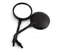 Espejo final Espejos Retrovisores Motocicleta Universales 8/10MM Para Z650/900/800/1000 Para Aprilia Para Pegaso 650 Para SR 50 Para CR150(Black-long pole)