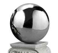 Espejo Global - vacío de Acero Inoxidable | de Bricolaje Resuelto Espejo, Resistente al óxido | Decoraciones Coloridas y Reflectantes para Patio, jardín, pr