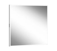 Espejo iluminado Schneider GLOW HCL, tira de iluminación envolvente, Human Centric Lighting, con calefacción de espejo, 90x5,5x76cm, 166.490.01.50, Color: Anodizado plata