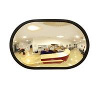 Espejo interior de cristal acrílico Moravia, ovalado