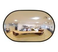 Espejo interior de cristal acrílico Moravia, ovalado