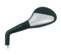 ESPEJO IZQUIERDO, DIÁMETRO DE ROSCA 8 MM, DERECHO, COLOR NEGRO/PLATA MBK YQ, PAR