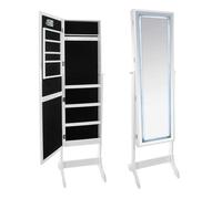 Atmosphera - Joyero de cristal LED - blanco - 47x155 cm