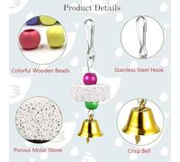 Espejo Juguete para Gallinas,Juguetes para Picotear Y Estimular El Pico De Gallinas - Juguete Multifuncional para Aves de Corral del Aburimiento en Gallineros y Espacios Exteriores