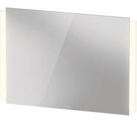 Espejo Ketho.2 de Duravit, campos de luz LED laterales, 1000x700x33 mm, con función de atenuación, con interruptor de sensor, K27073000000100, Versión: con calefacción de espejo